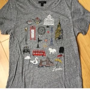 JCREW Limited Edition London T-Shirt